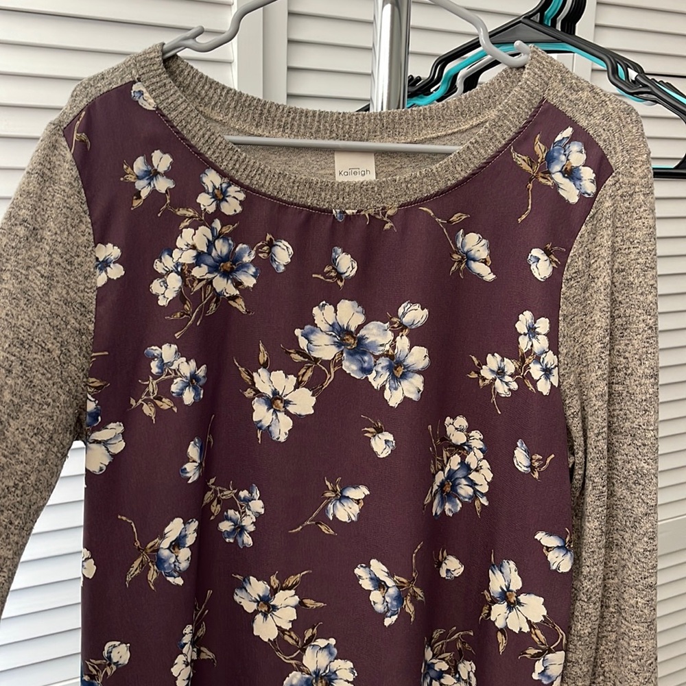 Thin business casual dress blouse.